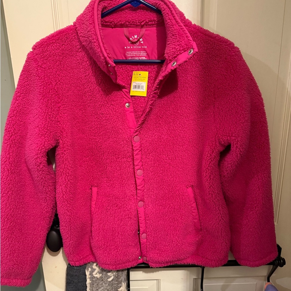 Kids Fleece Snap-Up Jacket